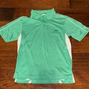Green Polo Kids Shirt